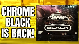 BLACK IS BACK - 4 CARDS FOR $150! | 2023 Topps Chrome Black FOUR BOX Review