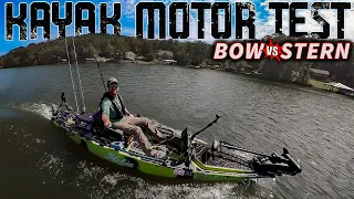 TESTING the NEW NK300 Kayak Motor VS the Xi3 Kayak trolling Motor