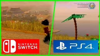 PS4 VS Nintendo Switch Graphics Comparison In LEGO City Undercover!