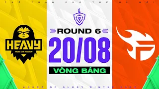 TEAM FLASH VS HEAVY: CHIẾN THẮNG 3 SAO BẤT NGỜ I NGÀY 20/08 | ĐTDV MÙA ĐÔNG 2022