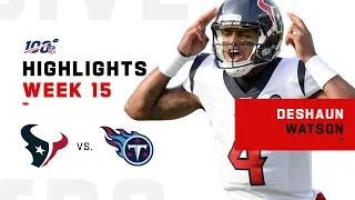Deshaun Watson Highlights vs. Titans | NFL 2019