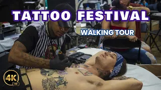 [4K 60fps] TATTOO FESTIVAL WALKING TOUR CENTRAL FSTIVAL CHIANG MAI #walkingtour #chiangmai #thailand