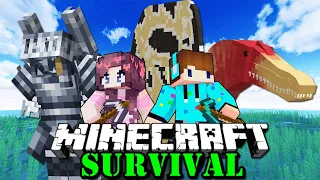 AKHIRNYA FULL ARMOR BAJA NICHROME DAN DINO BERSISIK ULAR !! Minecraft Survival Bucin S2 [#15]