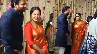 Prabhas And Anushka At SS Rajamouli Son Karthikeya's Wedding | TFPC