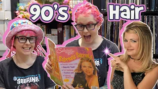 90's Hairstyles From Sabrina's Secrets Magazine