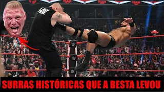 AS MAIORES SURRAS QUE BROCK LESNAR LEVOU