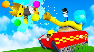 We Found a Water Balloon Tank and Everything Went Wrong in Wobbly Life Multiplayer Update!