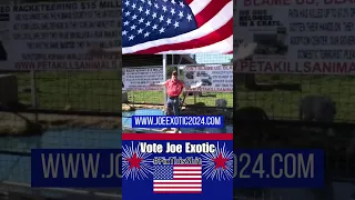 Joe Exotic 2024! #JoeExotic2024 #vote #president #VoteJoeExotic #tigerking #election #rights