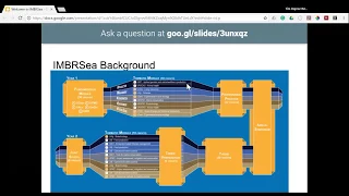 IMBRSea 2018 Webinar for starting students