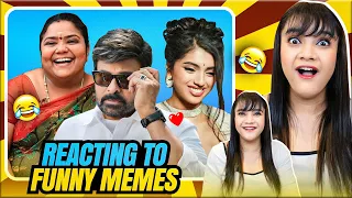 REACTING TO BEST MEMES OF THE MONTH 😂