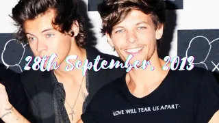 28th September, 2013 | Larry Stylinson Special Video for the 7th aniversary of their "Engagement".