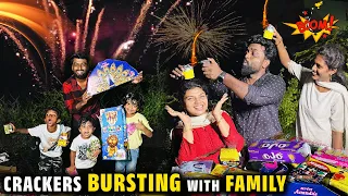 தீபாவளி பட்டாசு வெடிக்க போறோம் !! Super Fun with Family - Diwali Crackers 2023 | DAN JR VLOGS