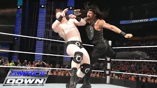 Roman Reigns & Dean Ambrose vs. Sheamus & Kane: SmackDown, June 18, 2015