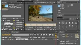 Инструмент Eraser Tool в Adobe After Effects CS4