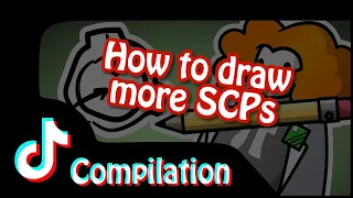 How to Draw MORE SCPs | @SoOkayHeresTheThing TikTok Compilation