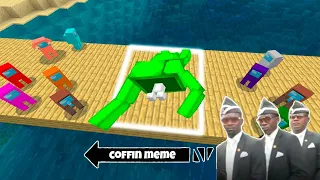 Coffin Meme "Among Us" Traps Edition Part 4- Minecraft