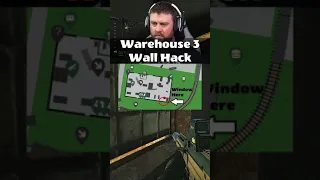 Warehouse 3 Wall Hack in - Escape From Tarkov #shorts