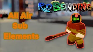 All Air Bending Sub-Elements | Robending Online