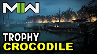 Crocodile Achievement Trophy | Shoot 3 Enemies While Underwater in WETWORK | COD Modern Warfare 2