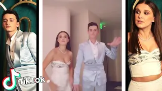 Millie Bobby Brown and Noah Schnapp in Tik Tok - Lottery Challenge (Cute Moment)