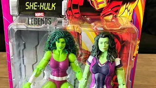 Hasbro Marvel Legends Series Iron Man Animated Retro Wave She-Hulk Review