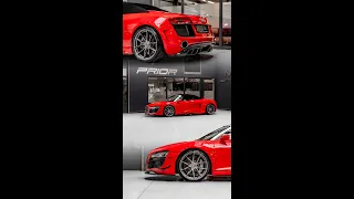 #shorts Audi R8 with Prior design Aerodynamic-Kit