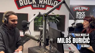 Faca nedelje: Miloš Đuričić / glumac (Rock Radio, 22.03.3024)