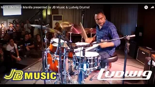 NATE SMITH in Manila presented by JB Music & Ludwig Drums!