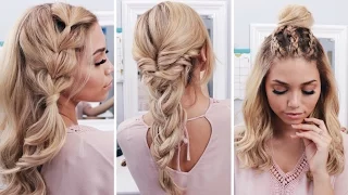 3 Easy Boho Spring Hairstyles | Coachella Hairstyles | Ashley Bloomfield