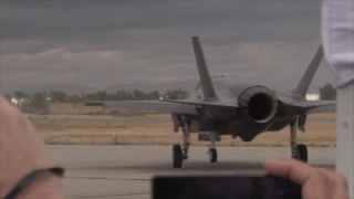 F-35A (Chino Airshow Heritage Flight and Short Demo)