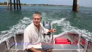 Quintrex Busta 420 + Yamaha 30HP 2-Stroke Tiller boat review | Brisbane Yamaha