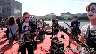 ROCKNMOB #8 KISS - I was made for lovin you Школа Рока "School Of Rock" Москва