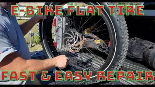 How To Change Fat Tire E-Bike Tube - Fast & Easy