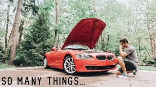 EVERYTHING WRONG WITH MY BMW Z4 AT 100,000 MILES