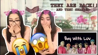 BTS (방탄소년단) Boy With Luv feat. Halsey MV *REACTION*