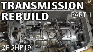 E46 ZF 5HP19 Transmission Rebuild Part 1 BMW 330i 325i DIY