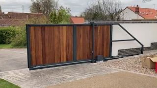 Cantilever Sliding Gate Installation