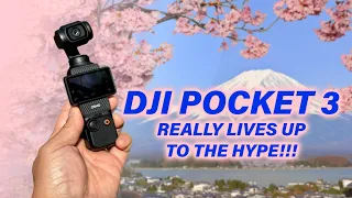 DJI Pocket 3, a camera that really shocked me in Japan !! - RED35 Review