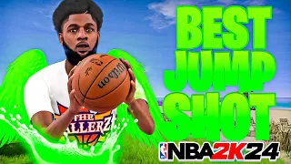 THIS IS THE BEST JUMPSHOT IN NBA 2k24 FOR LOW 3PT SHOT!