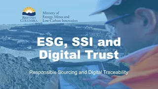 [Speech] ESG, SSI, and Digital Trust