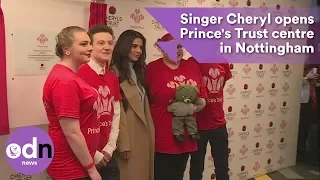 Singer Cheryl opens Prince’s Trust centre in Nottingham