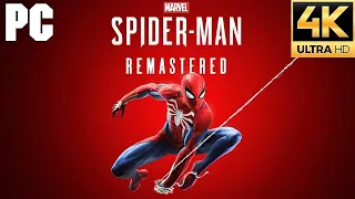 Spider-Man Remastered PC -  Full Game Walkthrough Gameplay (4K 60FPS)