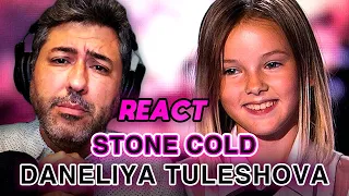 REAGINDO (REACT) a Daneliya Tuleshova -  Stone Cold | Análise Vocal por Rafa Barreiros