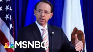 NY Times Story May Give Donald Trump Excuse He Seeks To Fire Rod Rosenstein | Rachel Maddow | MSNBC