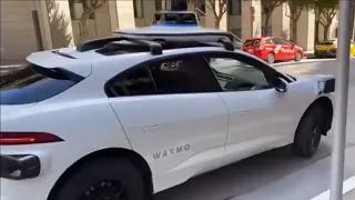 Waymo Self Driving Car 🚗 || Electric Taxi || San Francisco USA 🇺🇸||