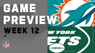 Miami Dolphins vs. New York Jets | Week 12 NFL Game Preview