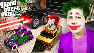 ROBANDO COCHES de VILLANOS en GTA 5! 😈🔪 (Mods)