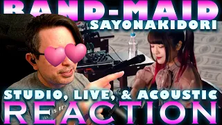 My favorite BAND-MAID song?!  SAYONAKIDORI Reaction!