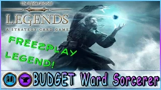 TES LEGENDS | BUDGET Ward Sorcerer Intelligence Endurance Deck | Constructed | The Elder Scrolls
