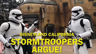 Stormtroopers ARGUE, I Get Interrogated by Officer & Kylo Ren Gets ANGRY?! Disneyland 2023 #disney